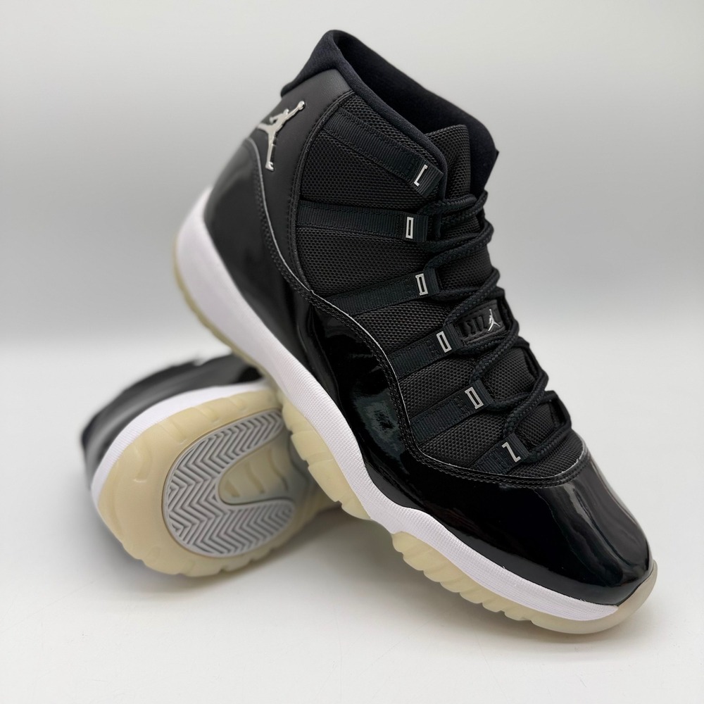 Jordan 11 Retro Jubilee Mens 11.5 25th Anniversary Black White CT8012-011